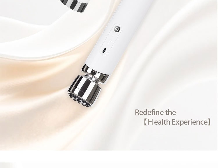 【中國直郵】 晶雅家 經絡舒養 3 合 1 電動拔罐器 砭石艾灸 + 刮痧 贈 4 罐 + 30 粒艾柱 白色套裝