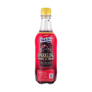 Sparkling Concord Red Grape Juice 15.2 fl oz 【Pressed Within 8 Hours】【20% Fruit Juice Content】