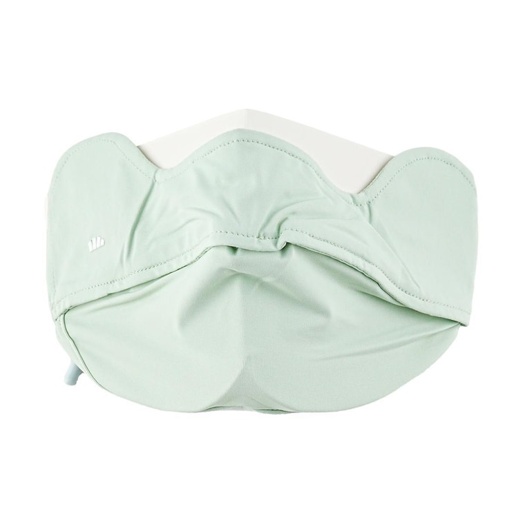 UV 선 프로텍티브 페이스 마스크 UPF50+ 라이트 그린 원사이즈 3