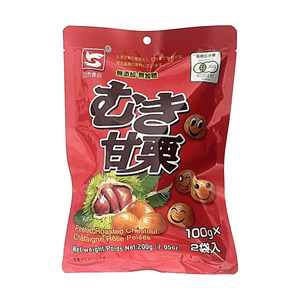 皮むきロースト栗 7.05oz オーガニック 無糖 無添加