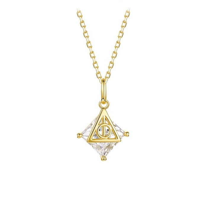 Harry Potter Deathly Hallows Necklace*1piece