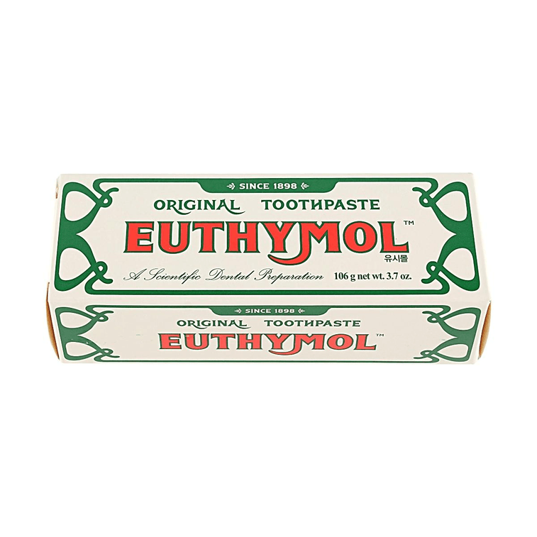 韩国EUTHYMOL悦滋木 原味牙膏 经典配方 抑菌护龈清新口气 106g  6