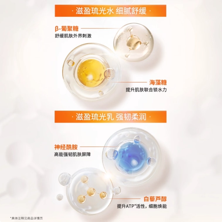 [香港から直送] 雪花秀 韓国 - 雪花秀 ナリッシング＆ブライトニング トラベルセット: 75ml トナー + 65ml モイスチャライジング エマルジョン + 8ml ファーストケア アクティベーティング セラム + 10ml 日焼け止め + 無料フェイスマスク (ブライトニング & 黄ばみ防止) 3