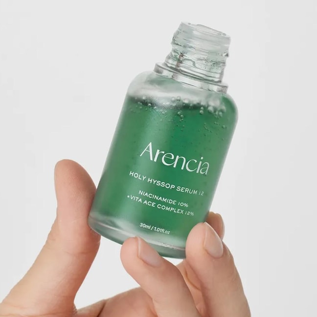 韩国ARENCIA江南皮肤科 臻萃艾草光感精华 12号 30ml 弹力光泽 减少细纹瑕疵雀斑 温和敏感肌适用