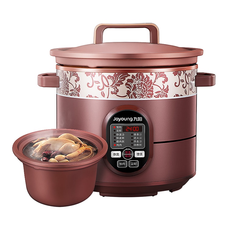 SanYuan Purple Claypot Electric Stew Soup Pot Slow Cooker 6L TGD60-SA30
