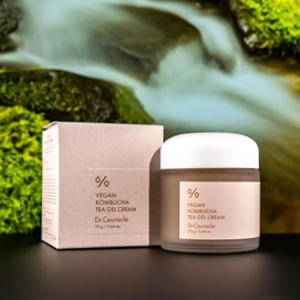 Vegan Kombucha Tea Gel Cream, 2.64 oz.