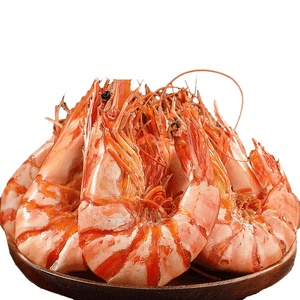 【中国からの直送】新鮮さを堪能 - 9節焼きエビ、そのまま食べられる乾燥エビ肉、妊婦にも適したスナック、中～大サイズ（約5～8cm）、新鮮な焼きエビ30～40尾（合計100g）