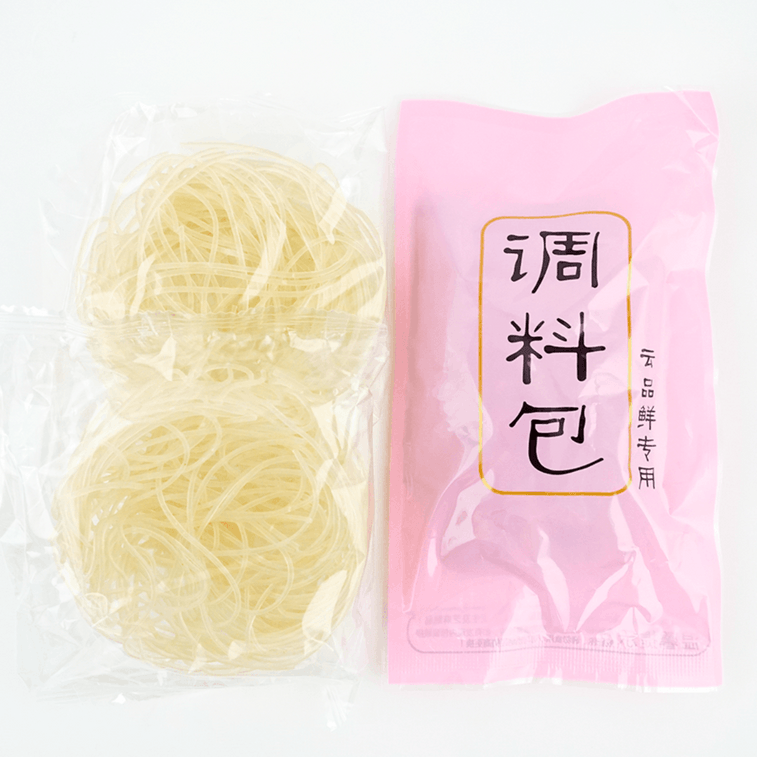 云品鲜 过桥米线 素食菌汤味 2人份 243g【云南风味】 4