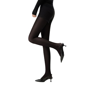 【中国直送】Moxun 25 新スタイル レディース パンスト ひっかかり防止 春 秋 冬用 1足 ファントムブラック 80D