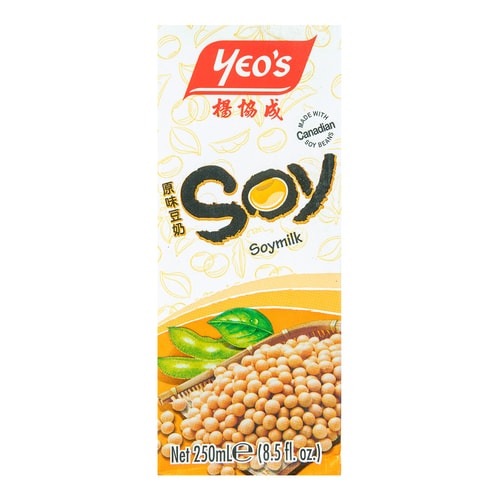 Yeo's Soymilk Made With Canadian Soy Beans 250ml