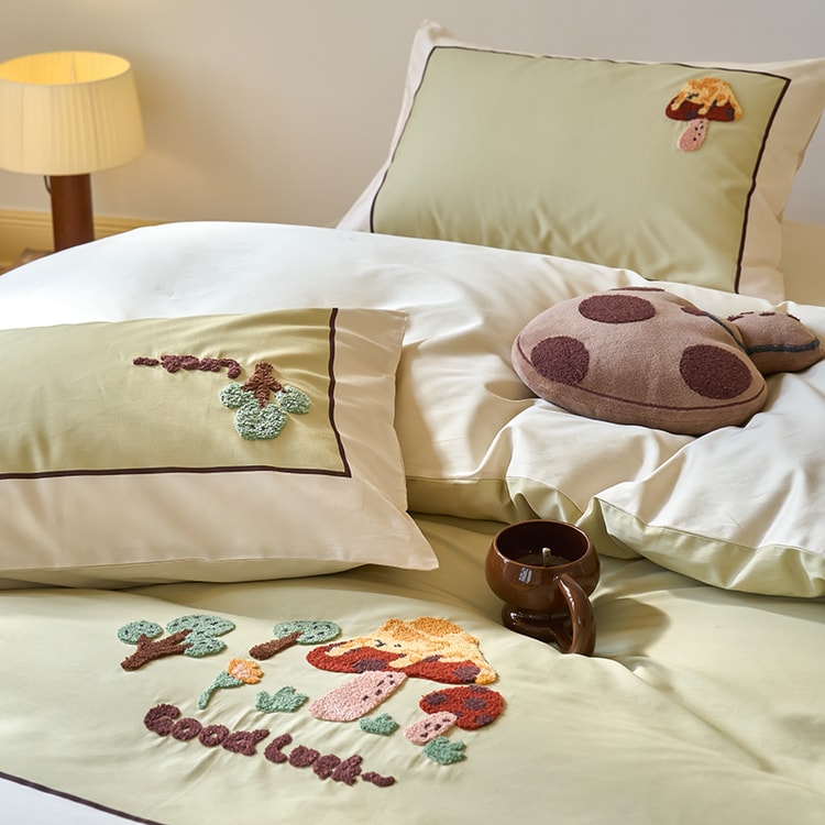 中国直送】Lillabuy Cute Paradise 寝具4点セット 寝具セット 寮の寝室