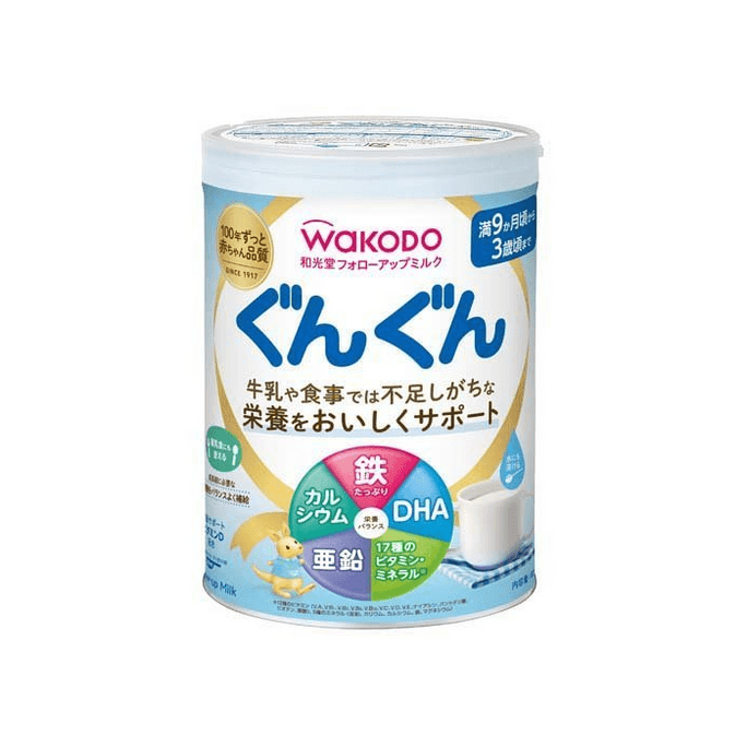 Wakodo Follow-up Milk Gungun [830g]