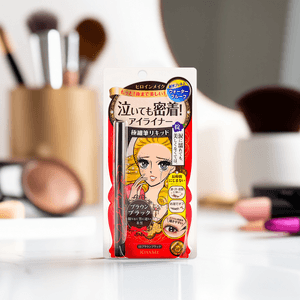 KISS ME Heroine Make Smooth Liquid Eyeliner Super Keep #03 Brown Black 0.4ml