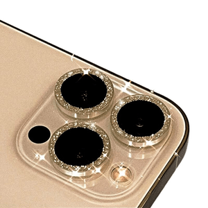 Shengshitong Apple 16 Flash Drill Mobile Phone Lens Film Camera Protection Desert Gold *1 Piece