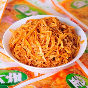 Spicy Golden Needle Mushroom Enoki Mushrooms 180g 60g*3pcs Ready-to-Eat Mala Mushroom Side Dish [Numbing Spicy Crunchy Bold Mala Flavor] Perfect with Rice Appetizer Snack