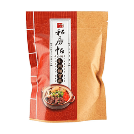 台湾TEN WINGS十翼馔 私房帖 牛肉面宝典 汤料包15g*4包入