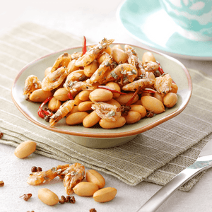 Spicy Peanuts with Dried Shrimps 98g