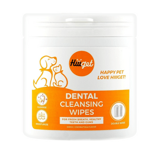 犬と猫のためのペットデンタルクリーニングワイプ