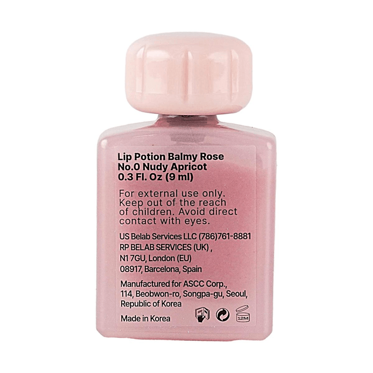 Lip Potion Balmy Rose, 0.3 fl oz #No.0 Nudy Apricot 7