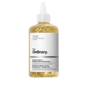 5% AHA Glycolic Acid Toner: Exfoliates, Unclogs Pores, And Brightens Oily Skin – 240ml
