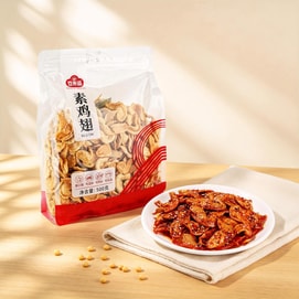 豆来运 素鸡翅 豆制品豆干 500g【可用于涮火锅凉拌炒菜】