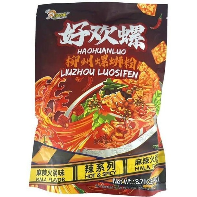 好歡螺 螺螄粉 麻辣火鍋口味 247g *5【5份超值裝】 3