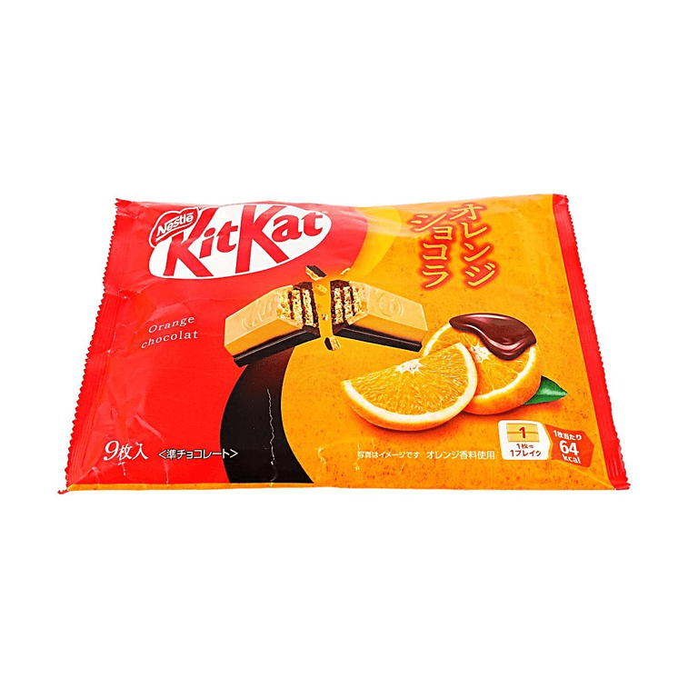 KitKat Chocolate Wafer Orange Flavor, 9pcs 3.68 oz 3