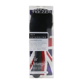 Tangle Teezer The Wet Detangling Hair Brush - # Black Gloss (Large Size)    TLWD-BB-011019