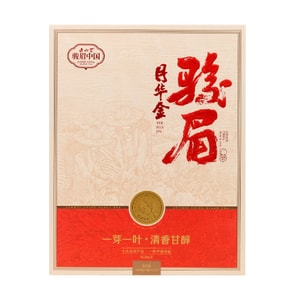 정산탕 준메이 샘스 초이스 문플라워 골드 준메이 홍차 100g 선물 세트 (선물용 가방은 포함되지 않음)