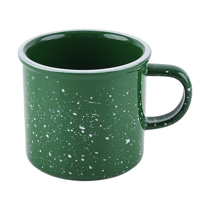 韩国SSUEIM AROUND  复古陶瓷马克杯子 深绿色 320ml 90XH80mm