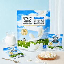沃集鲜 高钙鲜烤乳条 105g【高钙高蛋白】【鲜奶含量≥66%】