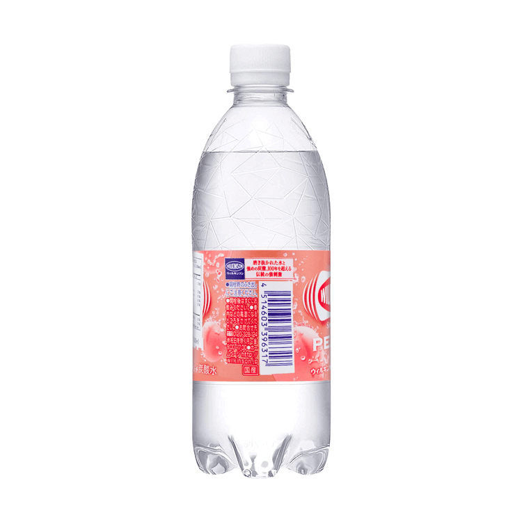 ASAHI Wilkinson Tansan Peach Soda Drink 470ml - Yami.com