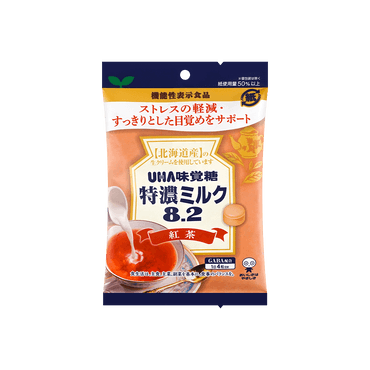 日本悠哈 UHA味觉糖 奶茶口味特浓奶糖 105g