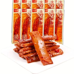 Aunt Qiao Da Squid Fillet Snack Seafood Instant 14g*10 packs