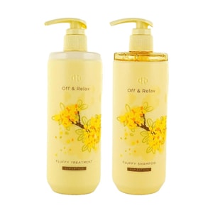 Fluffy Shampoo And Conditioner Set Limited Osmanthus Fragrance Smooth Volumizing Hair Care Combo【2 packs】