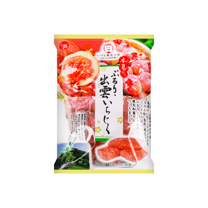 Izumo Ichijiku Fig Mochi - Fruit Mochi, 4.93oz