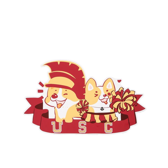 USC Corgi Mascots  Sticker