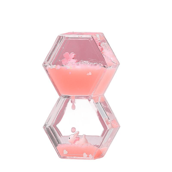 Neckband Rabbit Oil Drip Small Ornament, Diamond-shaped, Pink, 6.5*3*12cm