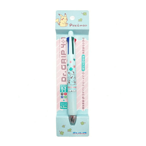 Pokemon Dr.GRIP4+1 Pokemon 4-color water-based pen A14 style 0.3mm [Pikachu]