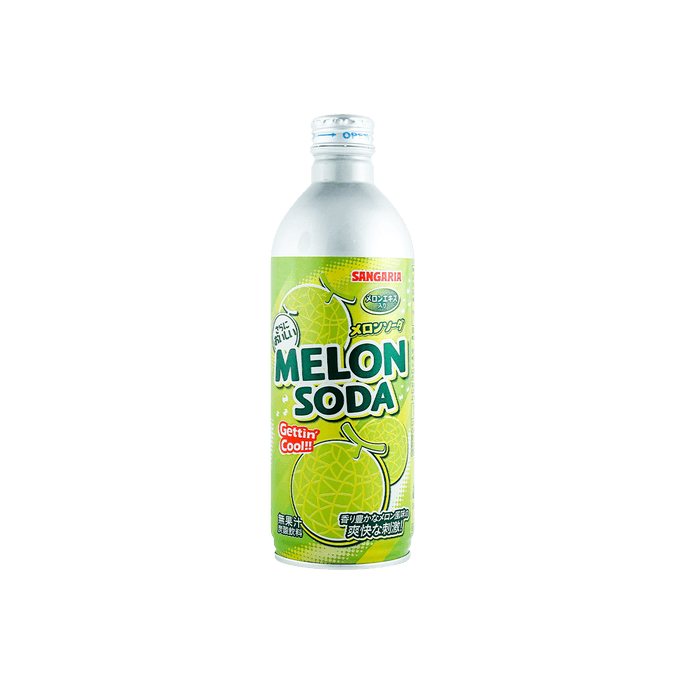 Soda Drink Melon Flavor,15.2 oz