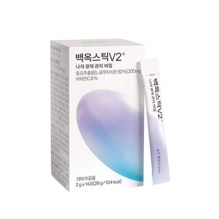 glutathione stick Dr.Blet Baekok Stick V2 Glutathione Brightening Powder Stick 2g × 14 Sticks