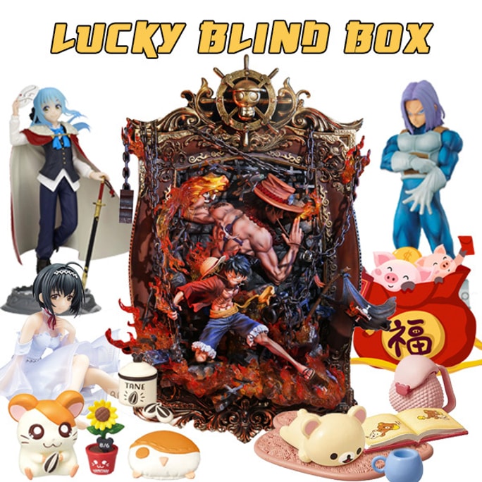 Must-have Statue & Figures Lucky Blind Box-The Most Expensive Valued  at 60x The Worth of Your Money