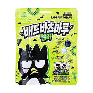 韩国SEOJOO 酷企鹅Bad Badtz-Maru三色水果软糖 42g 【柠檬苹果青提味】【内含随机贴纸】