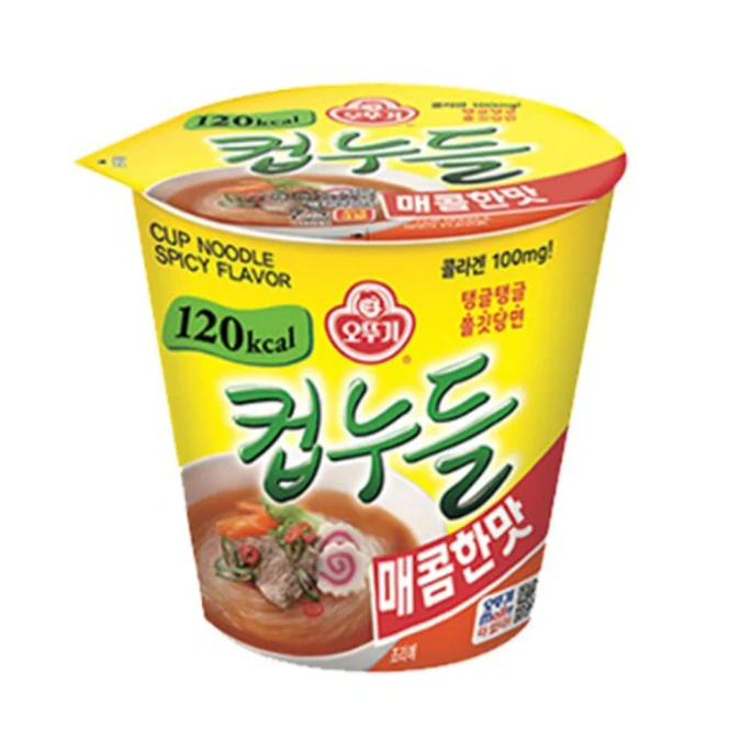 Ottogi Cup Noodle Soup Spicy Flavor 37.8g