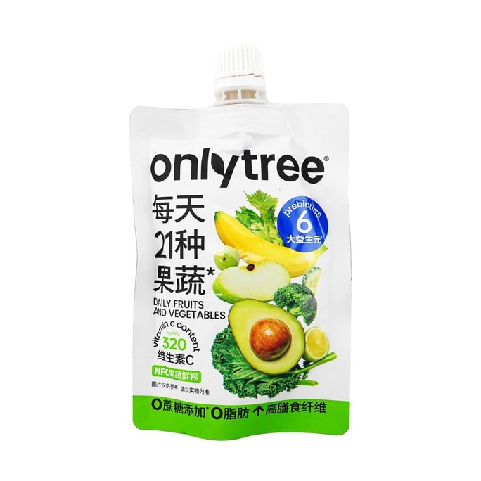 Daily Fruits and Vegetables Liquid Salad, 3.53 oz - Vitamin C Content, 0 Fat