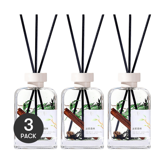 【Set of 3】Aromatic Reeds Diffuser Mystery Forest 200ml