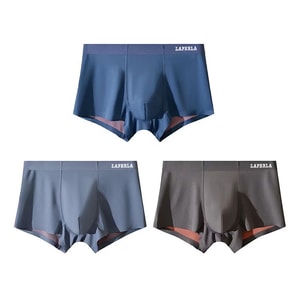 [중국 직배송] 미국산 파티나 남성 속옷 (3팩) - 피부 친화적, 통기성 우수, 심리스