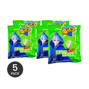 ラーメンスナック BBQ味 1.58オンス×5【5パック】