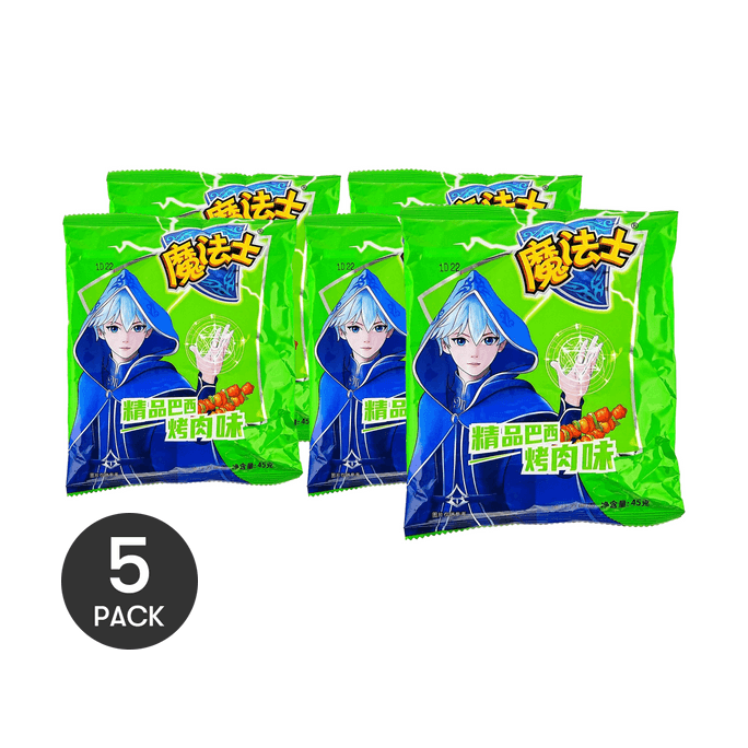 Ramen Snacks BBQ Flavor 1.58 oz *5【5 Packs】