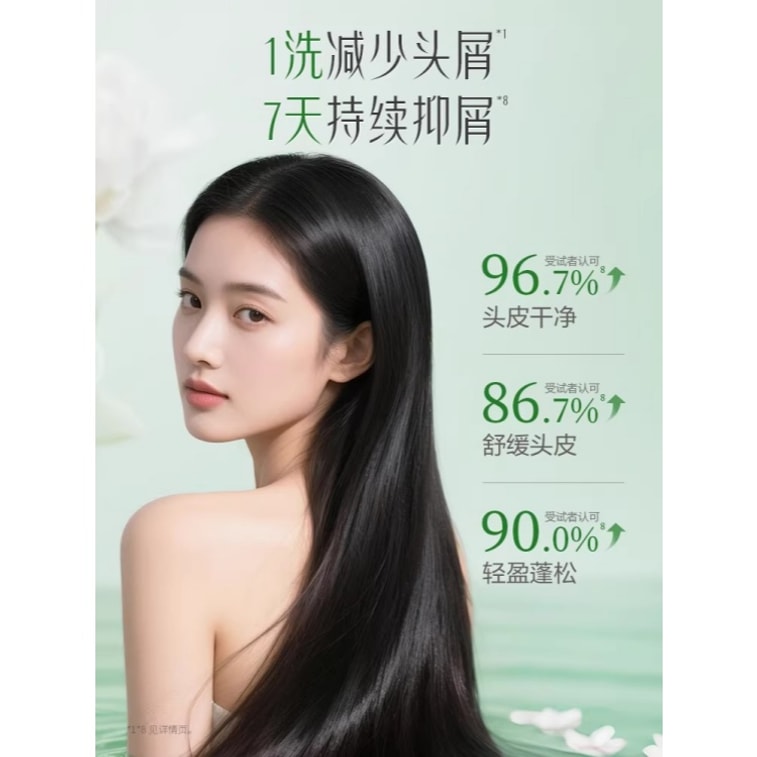 【中国直送】アドルフ【王一博氏厳選】オイルコントロール＆ボリュームアップシャンプー - ライトブリーズホワイトティーシャンプー 400ml 5